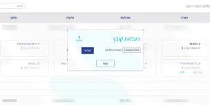 מסך לדוגמא מתסף ניהול פרויקטים סולאריים